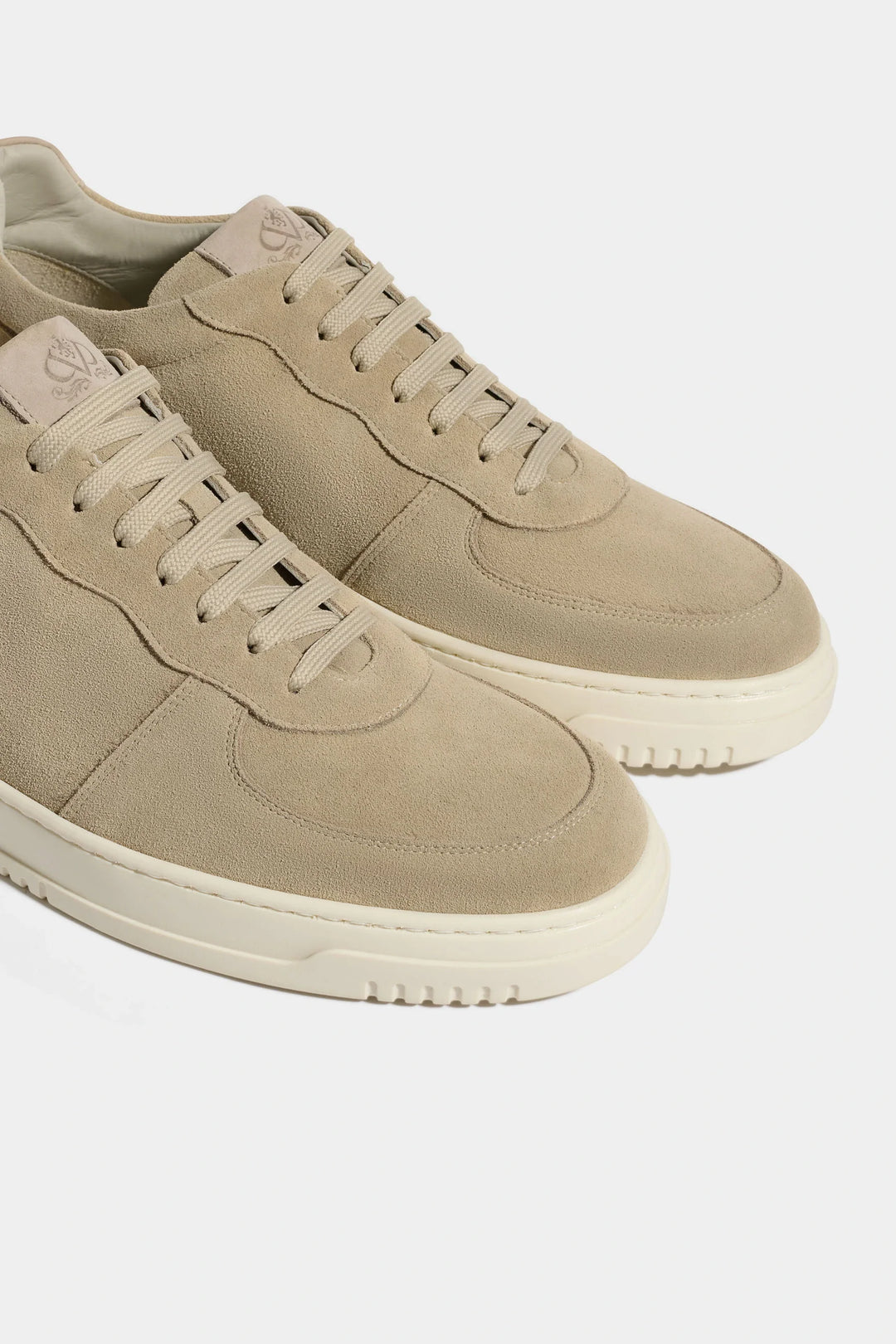 Sand suede sneakers - Made in Italy