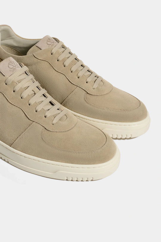 Sand suede sneakers - Made in Italy