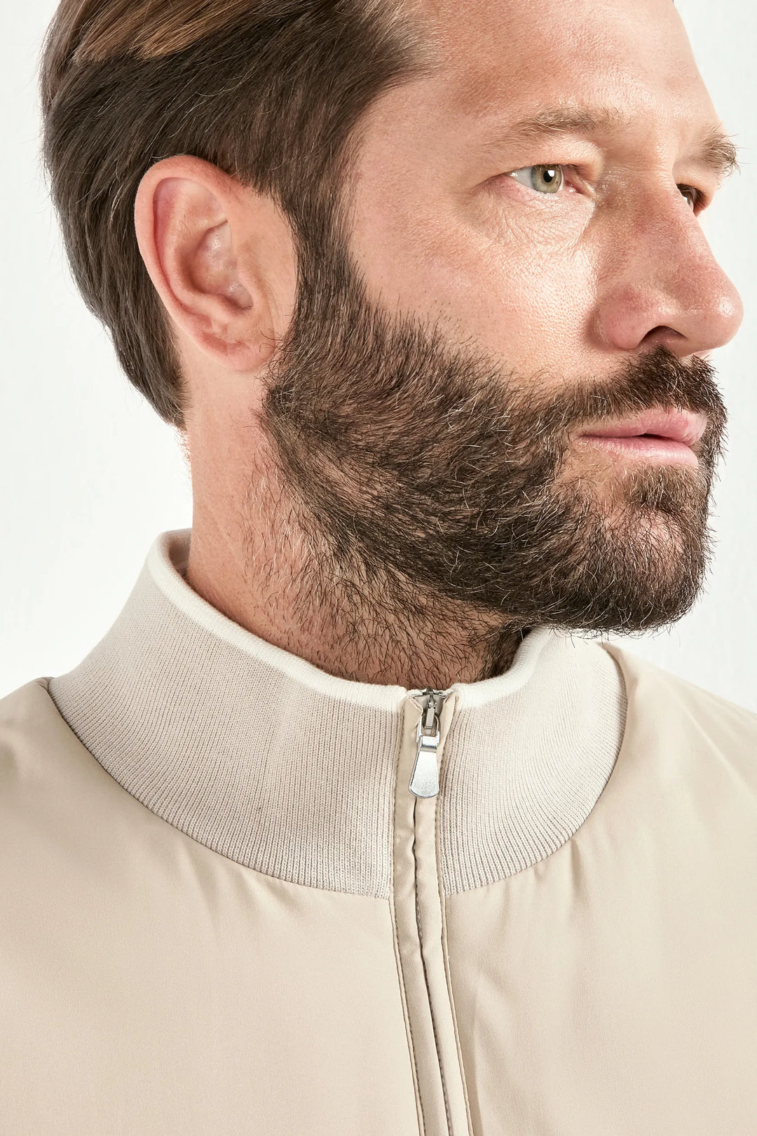 Taupe vest - Made in Italy