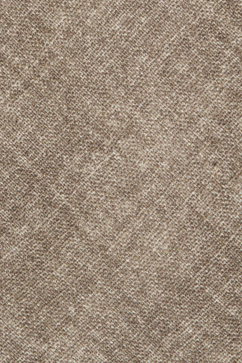 Tobacco printed silk tie - Made in Italy