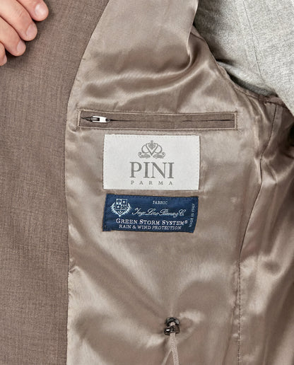 Tobacco field jacket - Made in Italy
