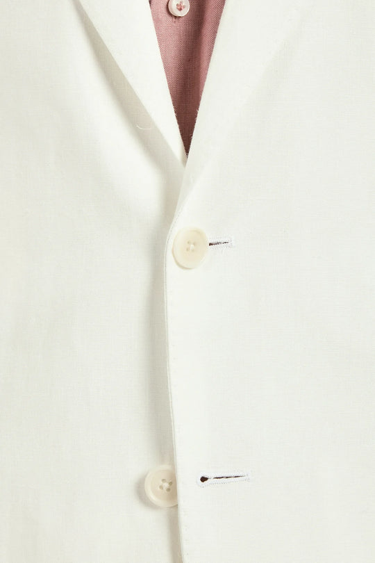 White linen jacket - Made in Italy
