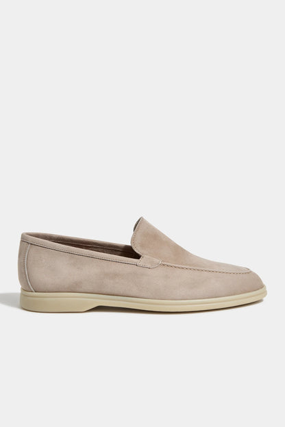 Beige loafers - Made In Italy