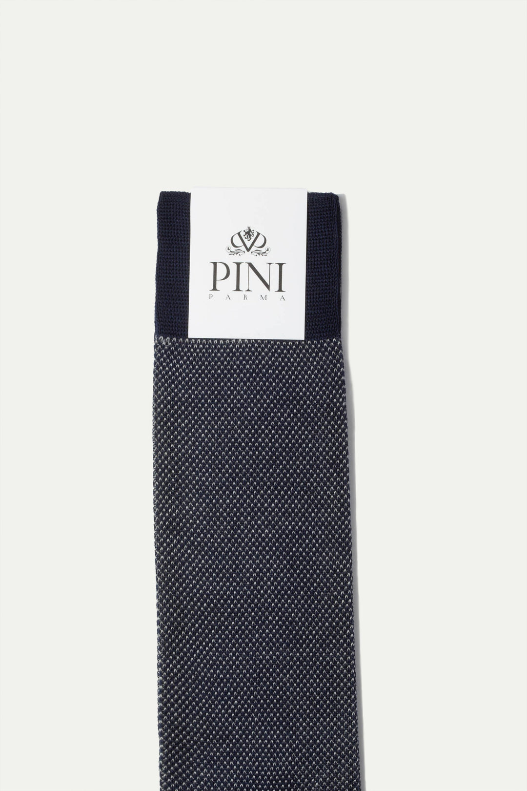 Blue patterned short socks - Made in Italy