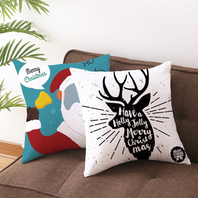 Fashion Household Items Cartoon Elk Santa Sofa Cushion