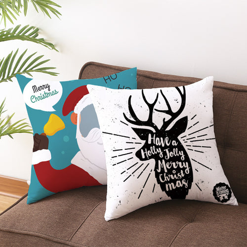 Fashion Household Items Cartoon Elk Santa Sofa Cushion
