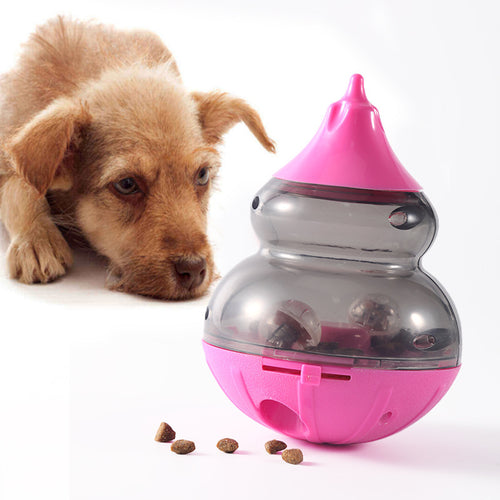 Luminous Pet Food Leaker Cat Spinning Tumbler Toy Dog Puzzle Tumbler Food Leakage Ball