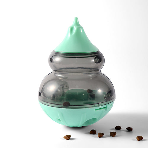 Luminous Pet Food Leaker Cat Spinning Tumbler Toy Dog Puzzle Tumbler Food Leakage Ball