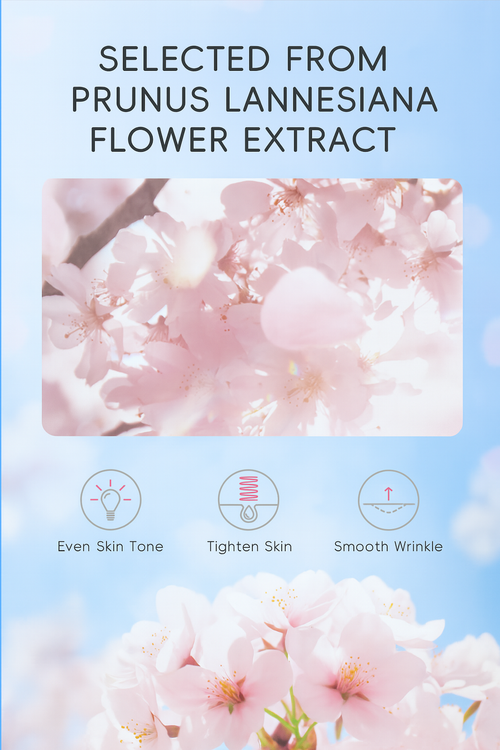 CAVE’H Sakura SPF30 long-lasting floral scented sunscreen