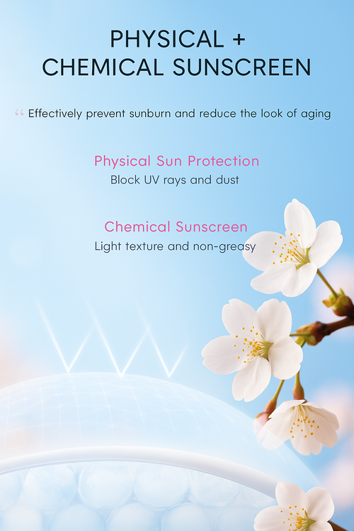 CAVE’H Sakura SPF30 long-lasting floral scented sunscreen