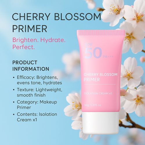 CAVE’H Japan Sakura SPF 50 face primer for brightening