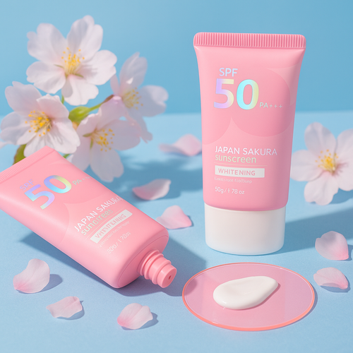 CAVE’H Japan Sakura SPF 50 face primer for brightening