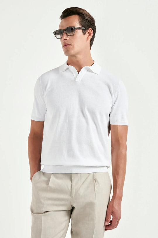 White polo - Made in Italy