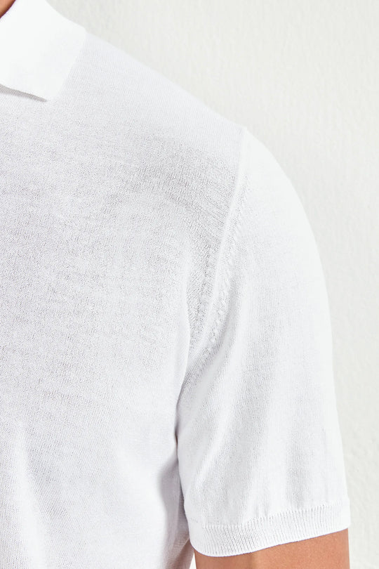 White polo - Made in Italy